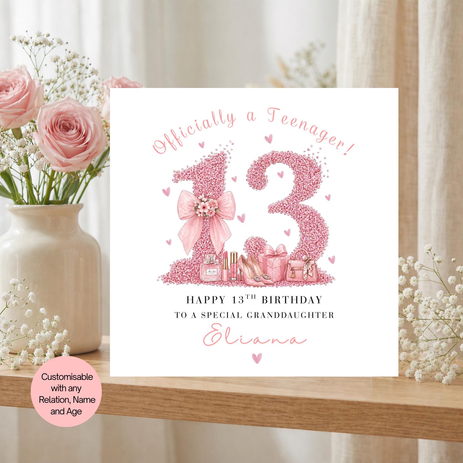 13歳の誕生日カード - Etsy 日本