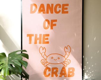 Barry Can't Swim Tanz der Krabbe Digitaldruck