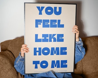 Kettama If U Will My Heart - You Feel Like Home To Me Digitaldruck