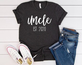 Camiseta de tío - Camiseta para tío - Camiseta para nuevo tío - Camiseta para futuro tío - Anuncio de embarazo - Nuevo bebé - Regalo para futuro tío - El mejor tío del mundo