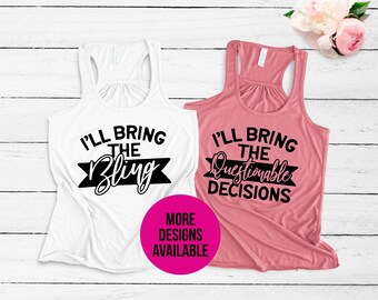 Camisetas para la despedida de soltera - Yo traigo las camisetas - Yo traigo el brillo - Yo traigo las camisetas de la despedida de soltera - Yo traigo la coartada