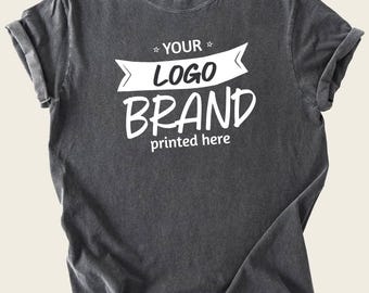 Custom Brand Logo T-Shirt and Hoodie | Personalized Event Apparel | Custom Team Merch | Minimalist Graphic Streetwear