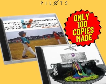 Twenty One Pilots Early Era CD Bundle – Self Titled + Regional At Best + BONUS Tyler Joseph CD | Alt Rock / Indie (New Factory Sealed)