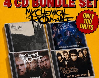 My Chemical Romance 4 CD Bundle Vol. 5 / Paper Kingdom, Still Chemical Dependency, The Hit Parade e Fans of Compilations