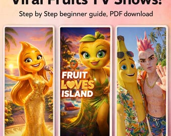 Viral Fruits AI TV Show Generator Guide (Tiktok,Youtube Shorts )PDF