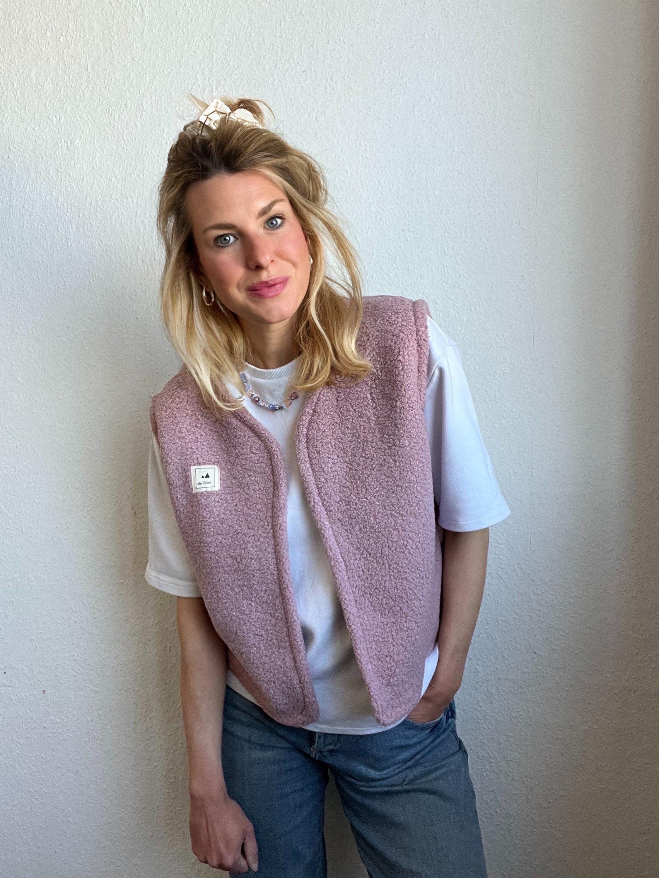 Oversized Teddy Vest (36-42) - Etsy