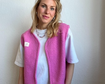 Chaleco de peluche extragrande (tallas 36-42)