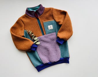 Calça infantil Troyer em lã fervida, tamanho 110/116