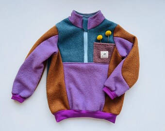 Kids Troyer aus Wollwalk 122/128