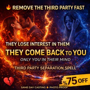 Verwijderingsspreuk van derden - doorbreek liefdesdriehoek - herstel relatie-energie,