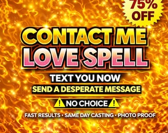 Contattami Incantesimo d'Amore - Falli mandare un SMS o chiamare - Rituale di Attrazione d'Amore e Comunicazione