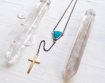 Sleeping Beauty | Latrait Cross Necklace | Rosary | Religious