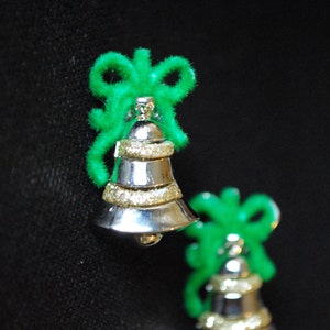 Christmas Bell Earrings -- Bell Earrings