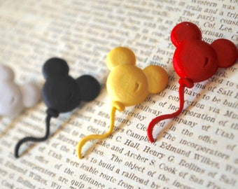 Mickey Mouse Earrings -- Mickey Mouse, Little Mouse Ears, Choose your favorite color!