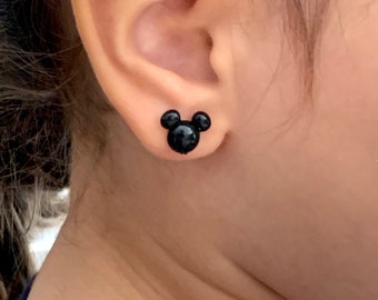 Kids Mickey Mouse Earrings -- Mickey Mouse, Little Mouse Ears, Earrings for Kids
