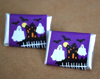 Candy Earrings -- Halloween Candy Studs, Halloween Earrings