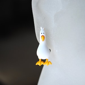 Seagull Earrings Finding Nemo Earrings, Seagull Studs, Finding Dory, Seagull, Mine mine mine image 3