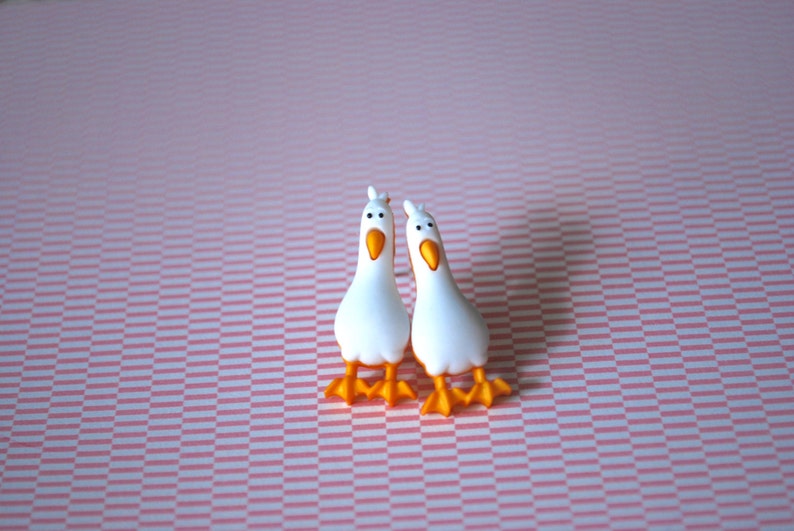 Seagull Earrings Finding Nemo Earrings, Seagull Studs, Finding Dory, Seagull, Mine mine mine image 2