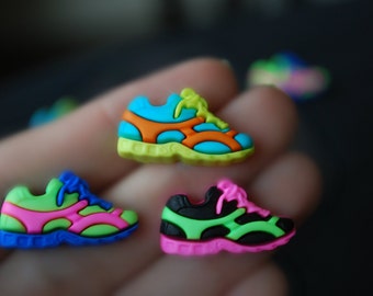 Runner Earrings -- Sneaker Earrings, Sneaker Studs, Athletic Shoes, Runner Studs, You choose the color!