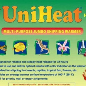 Heat Pack for Plants - 72 hours Protect Your Plants in Transit During Winter, Safe and Easy to Use Thermal Pack
