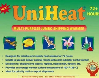 Heat Pack for Plants - 72 hours Protect Your Plants in Transit During Winter, Safe and Easy to Use Thermal Pack