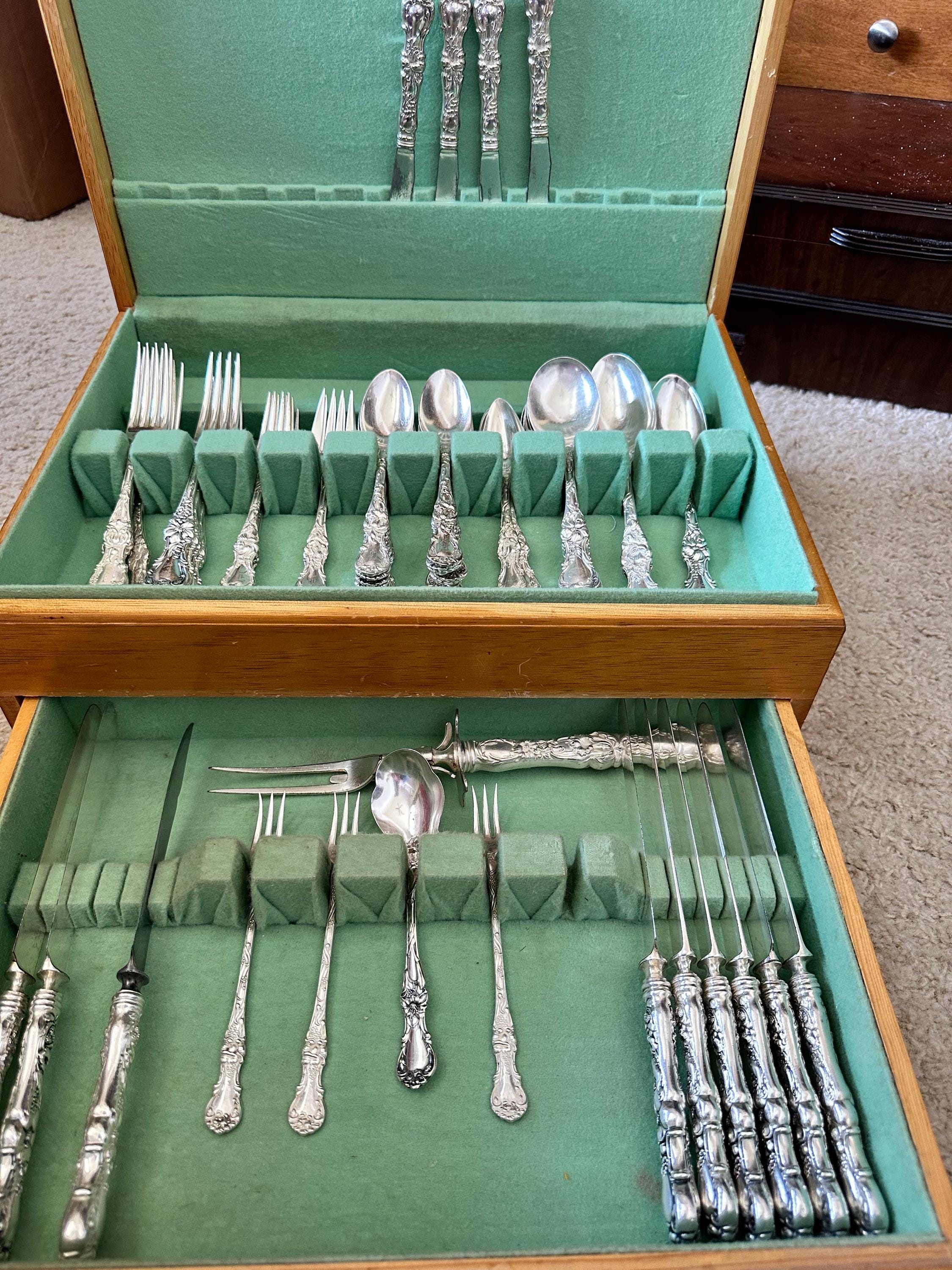 Wallace Sterling Silverware Set - Etsy Canada