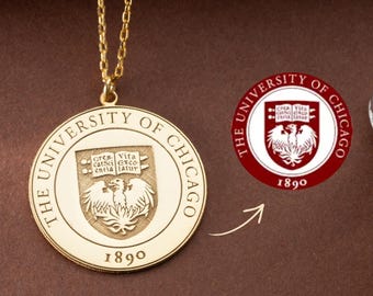 Custom Logo Necklace Sterling Silver Personalized Logo Necklace Engraved Logo Pendant Company Logo Necklace Cooperation Logo Locket Necklace