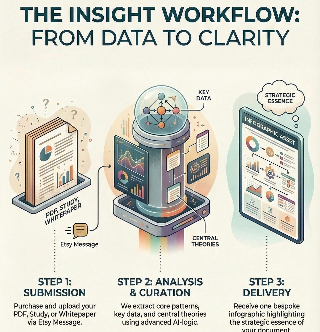 Custom Infographic From PDF - Visual Mind Map Design, Strategy Logic ...