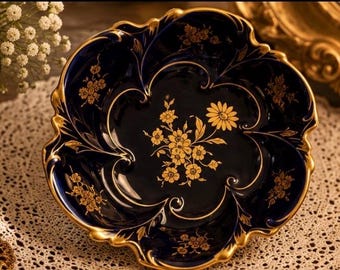 Vintage Ilmenau Graf von Henneberg Porcelain Bowl