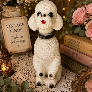 Big Eye Dog Figurine - Etsy