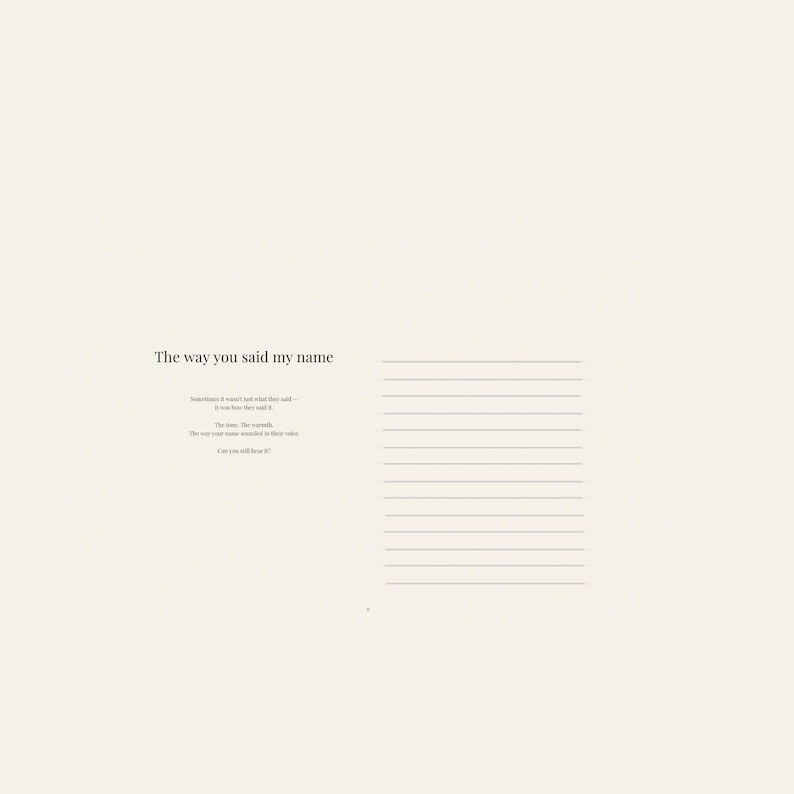 Rouwdagboek voor verlies van moeder | Werkboek rouwverwerking | Genezing na verlies | Woorden die ik nog steeds bij me draag | Afdrukbare pdf afbeelding 6