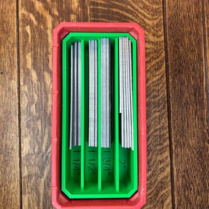 Milwaukee Packout Brad Nail Organizer Insert for Carpenters (1/2" - 2") Manufactured In Canada image 7