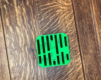 Milwaukee Packout Organizer 23 gauge pin nail divider insert. Manufactured in Canada