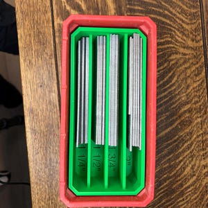 Milwaukee Packout Brad Nail Organizer Insert for Carpenters (1/2" - 2") Manufactured In Canada image 6