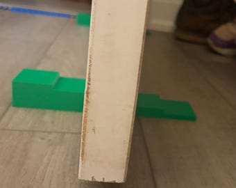 Ayudante/calzado para bajar puertas impreso en 3D: altura de escalón ajustable, gran resistencia del relleno.