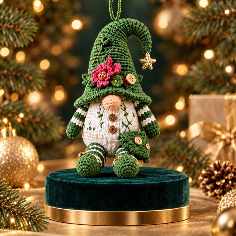 15 Christmas Crochet Patterns Bundle PDF, Spiral Ornaments, Santa Snowman Amigurumi, Hanging Tree Decor, English US Terms, Digital Download