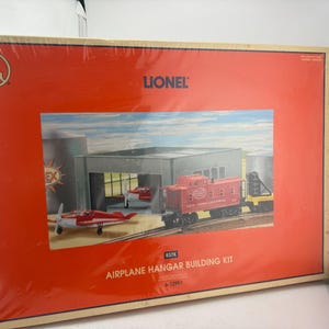 Lionel 6-12951 Airplane Hangar Building Kit | Factory Sealed | NOS