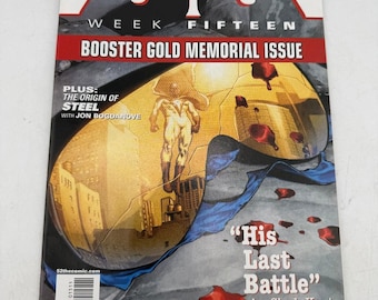 DC Comics Booster Gold Memorial Comic - 52 Series Week Fifteen