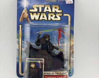 Star Wars Luminara Unduli Action Figure – Jedi Master – 3.75" Hasbro Vintage Toy