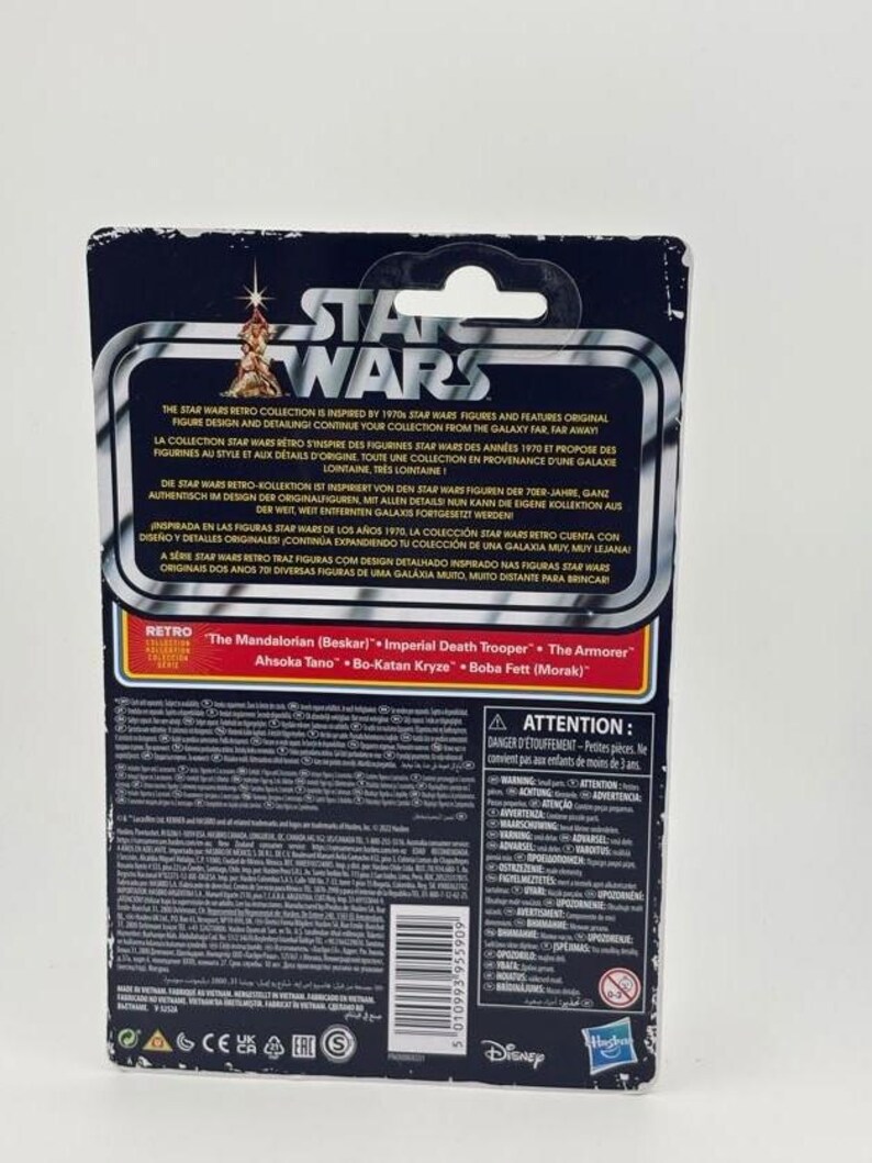 Ahsoka Tano Action Figure - 2021 Star Wars Retro Collection The Mandalorian Kenner by Hasbro image 2