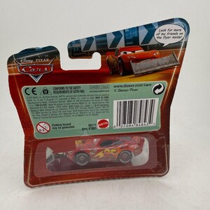 Disney Pixar Cars Lightning McQueen Diecast Model Changing Eyes Shovel bild 2