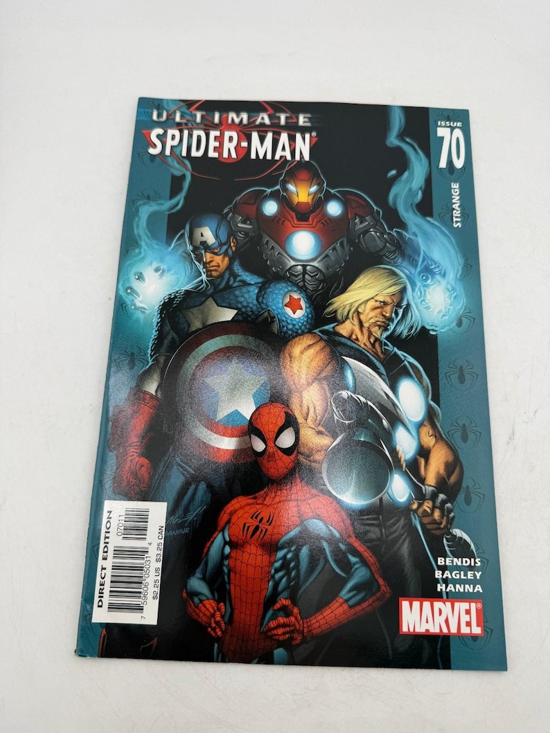 Ultimate Spider-Man #70: Bendis Story, Bagley Art - Marvel Direct Edition image 1