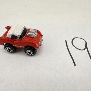 Micro 1957 Corvette Maisto Micro Machines Red Tooned Hot Rod Diecast