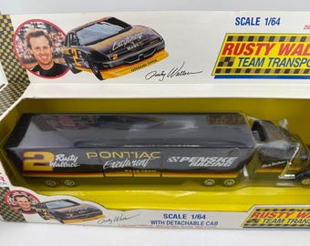 Road Champs Transporter Rusty Wallace 1992 NASCAR 164 Scale Diecast
