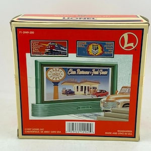 Lionel Billboard Set, Vintage O Gauge Train Layout Scenery from 1997