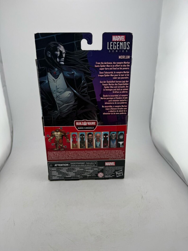 Marvel Legends Morlun Spider-Man Armadillo BAF Wave NEW NIB Action Figure Hasbro 画像 2