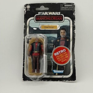 2021 Star Wars Retro Greef Karga Action Figure | The Mandalorian | Kenner Hasbro image 1