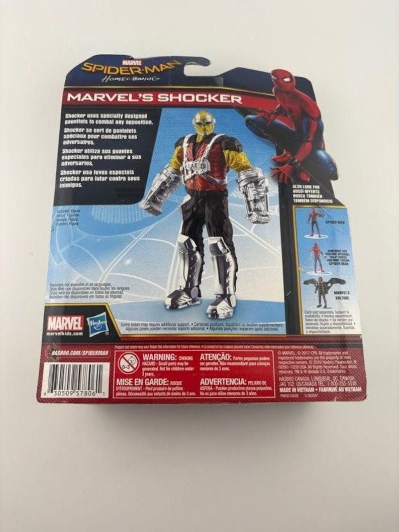 Hasbro Marvel Shocker 6 Inch Action Figure - Spider-Man Homecoming Collectible image 2