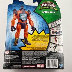 Figurine articulée Hasbro Marvel Ultimate Spider-Man Arnim Zola Sinister 6 - Jouet Android de 4 po. image 2