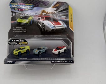 Micro Machines Ultimate Exotics 1:64 Diecast Car Set Series 2 - Kids & Collectors Fun